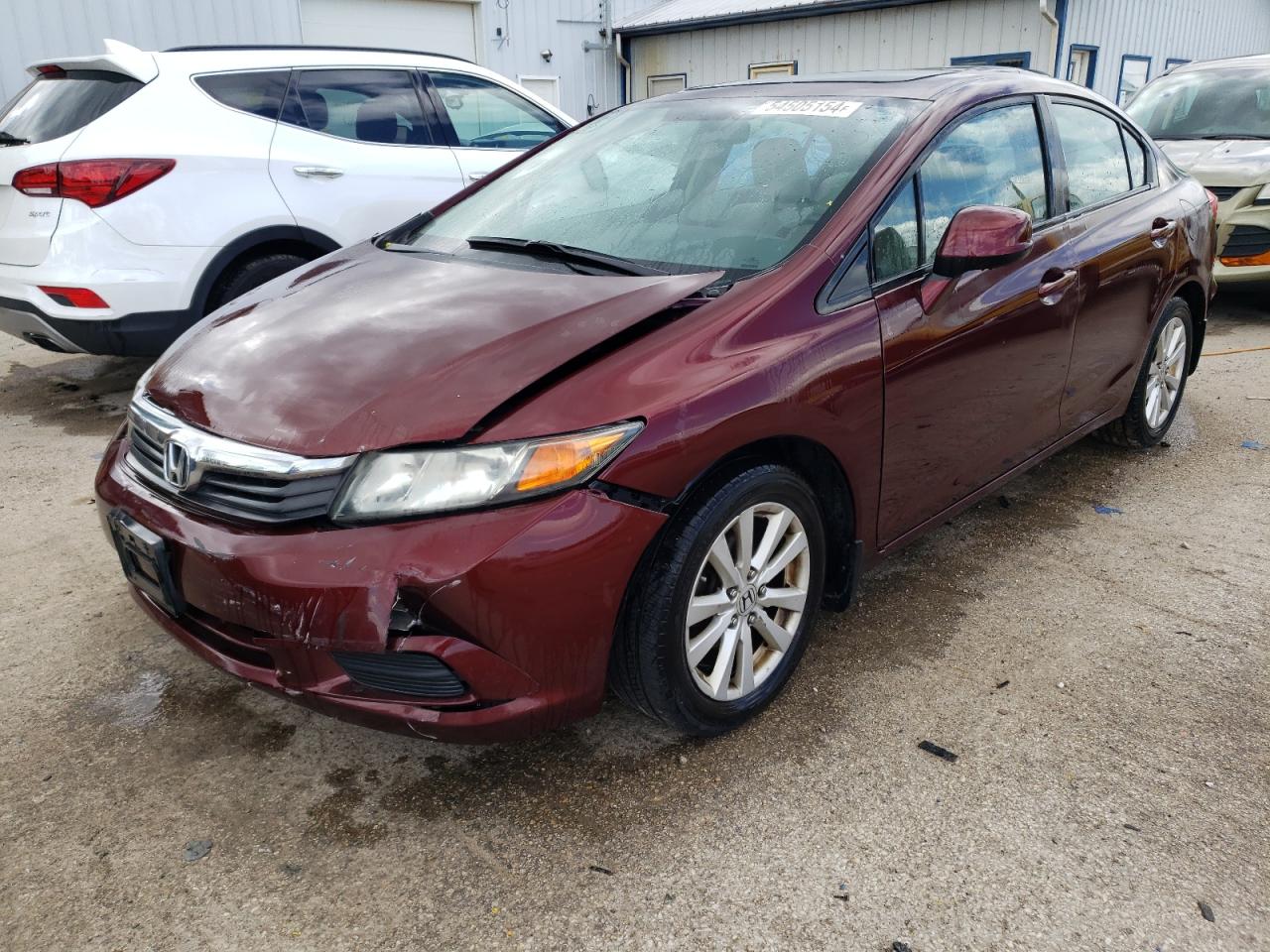 19XFB2F80CE092980 2012 Honda Civic Ex