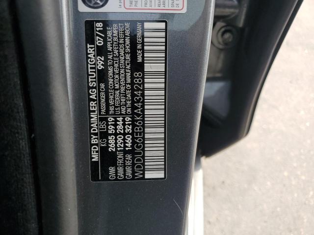 2019 MERCEDES-BENZ S 450 4MAT - WDDUG6EB6KA434288