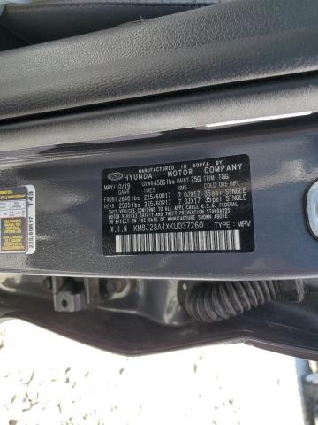 2019 Hyundai Tucson Se VIN: KM8J23A4XKU037260 Lot: 59427034