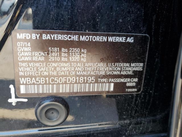 2015 BMW 535 I VIN: WBA5B1C50FD918195 Lot: 53392984