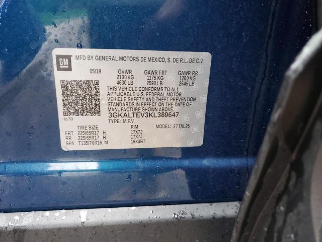 2019 GMC TERRAIN SL - 3GKALTEV3KL389647