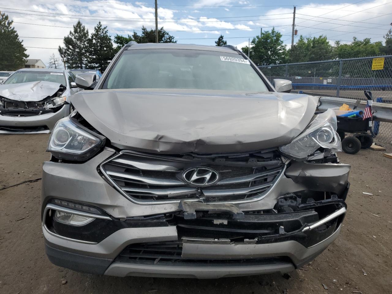 2018 Hyundai Santa Fe Sport vin: 5XYZUDLB1JG554157