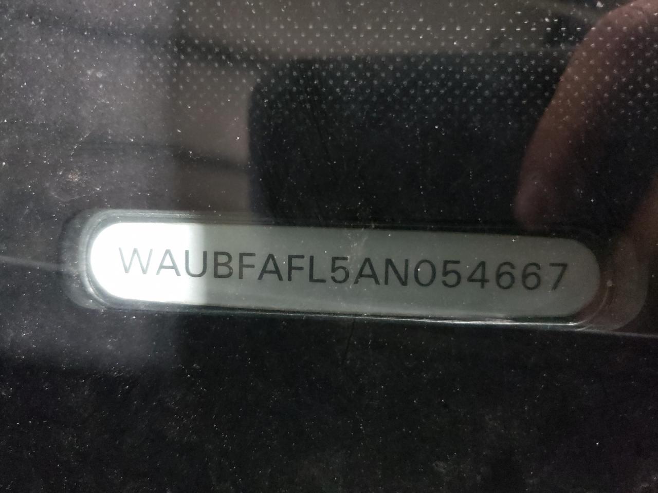 WAUBFAFL5AN054667 2010 Audi A4 Premium