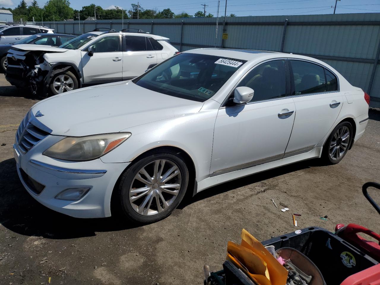 KMHGC4DF4CU178708 2012 Hyundai Genesis 4.6L