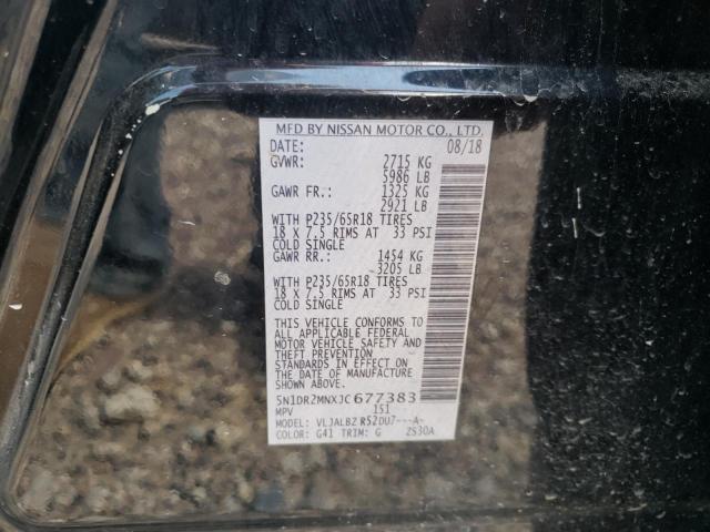 2018 Nissan Pathfinder S VIN: 5N1DR2MNXJC677383 Lot: 56221644