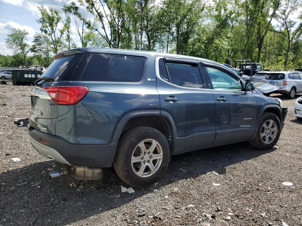 2019 GMC Acadia Sle vin: 1GKKNRLS8KZ132549