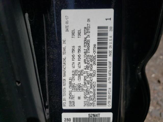 2017 Toyota Tacoma Access Cab VIN: 5TFSZ5AN0HX074513 Lot: 55377774