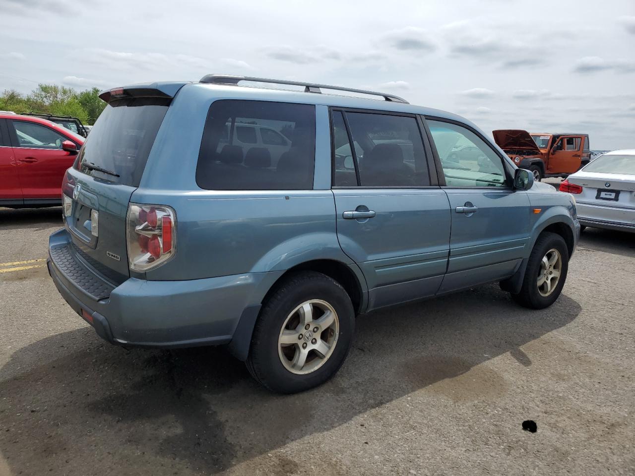 Lot #2974499420 2008 HONDA PILOT EXL