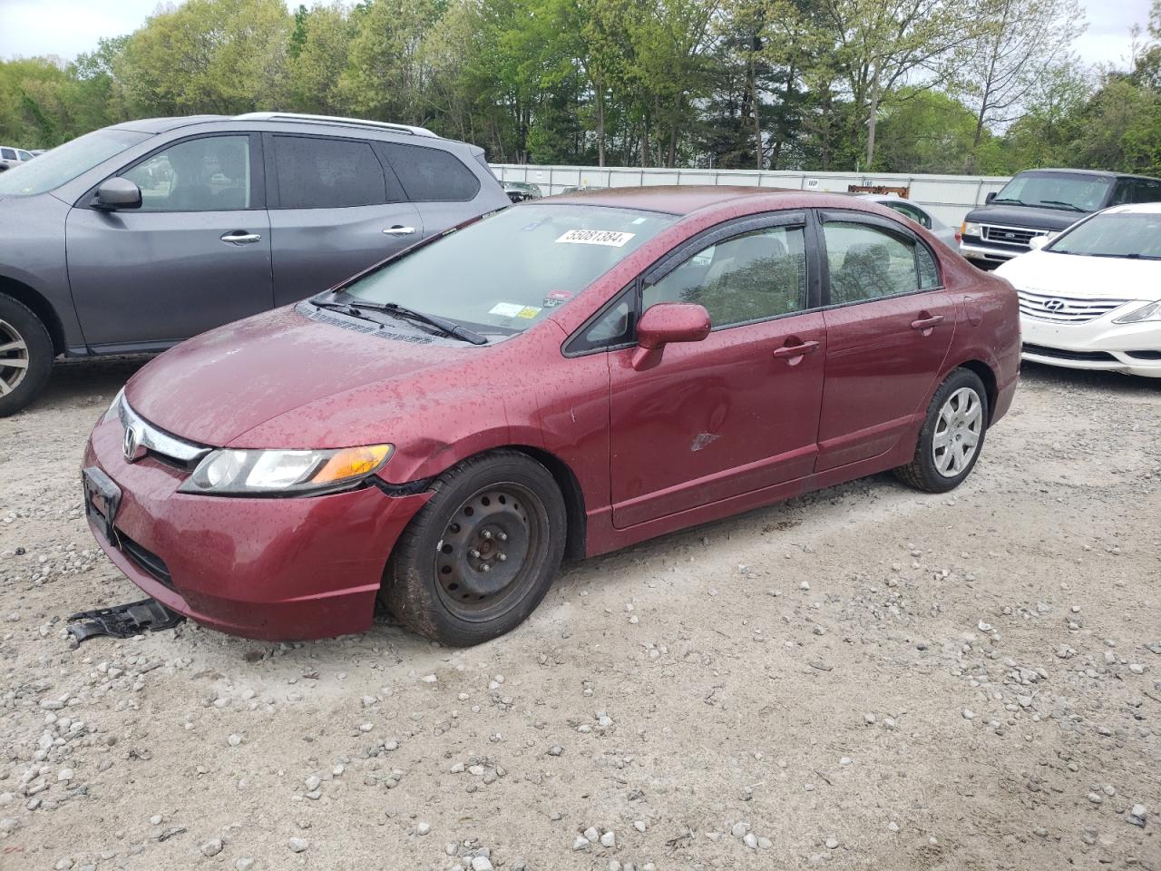 2HGFA165X8H523647 2008 Honda Civic Lx