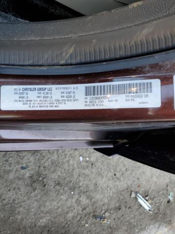 2013 Chrysler 200 Touring VIN: 1C3CCBBB0DN727747 Lot: 55349654