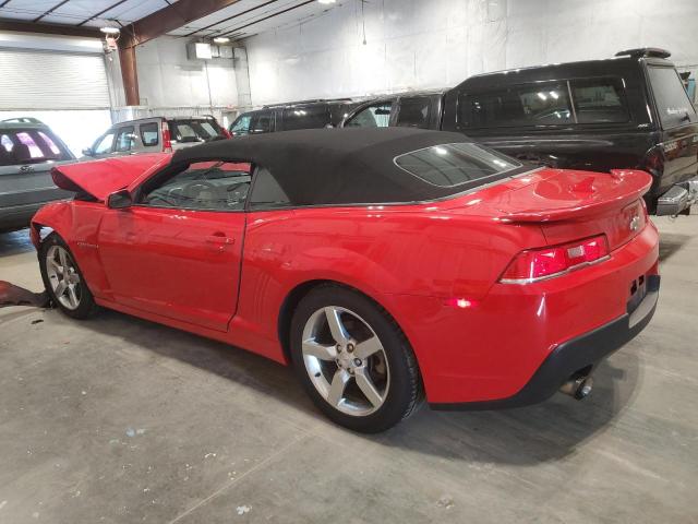 2015 Chevrolet Camaro Lt VIN: 2G1FD3D35F9292384 Lot: 56031354