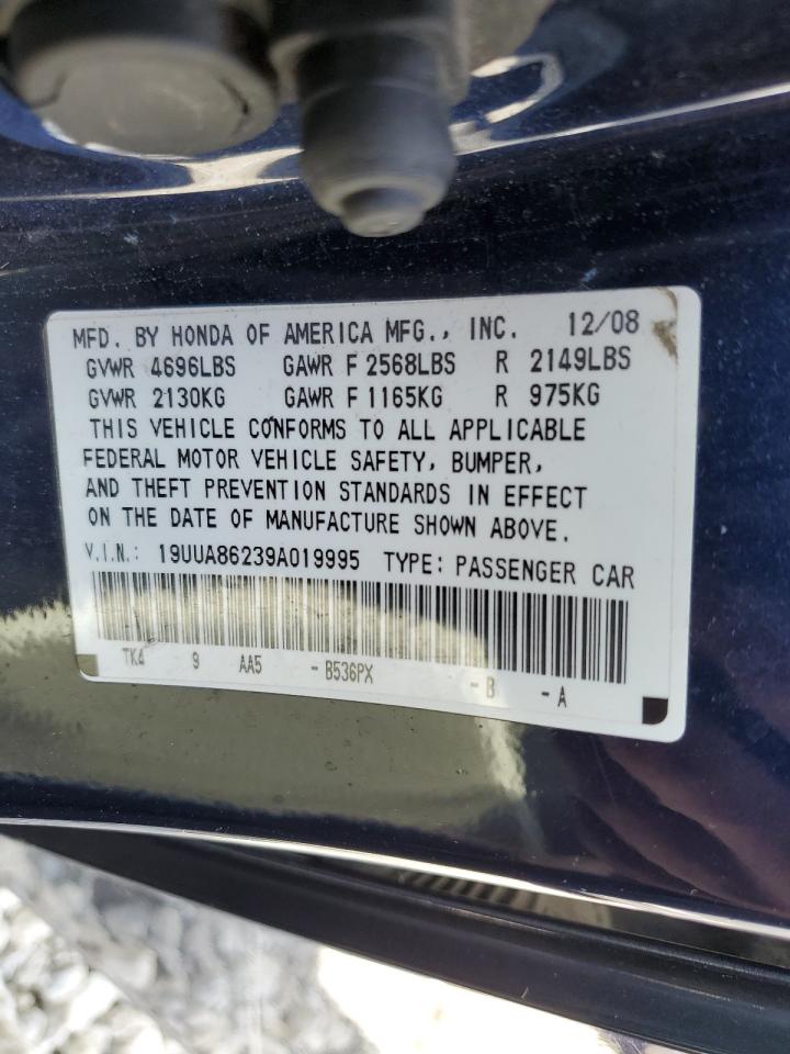 19UUA86239A019995 2009 Acura Tl