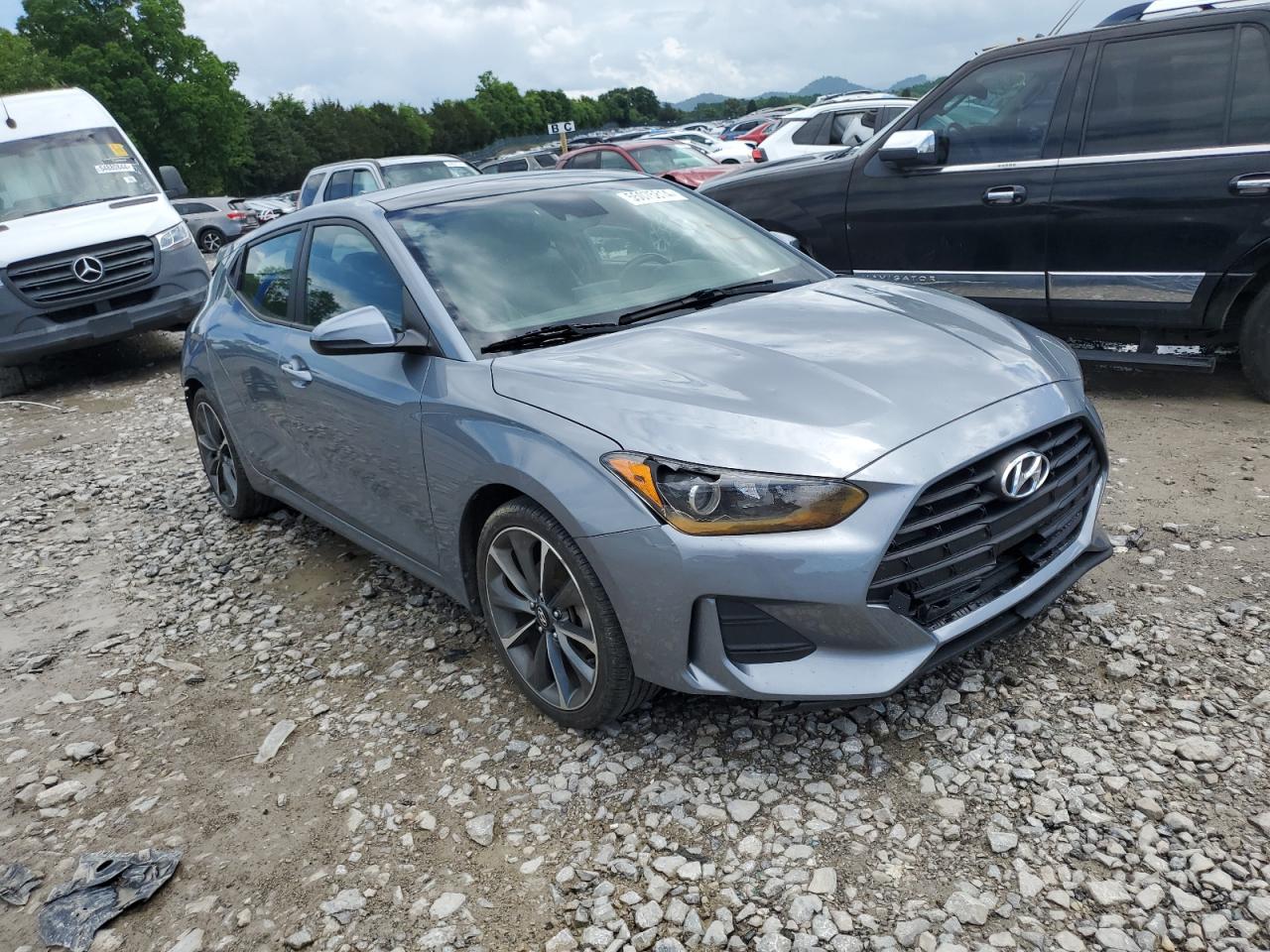 2019 Hyundai Veloster Base vin: KMHTG6AF5KU013204