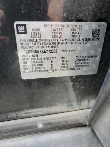 2018 GMC Acadia Slt-1 VIN: 1GKKNMLS2JZ142530 Lot: 56106444