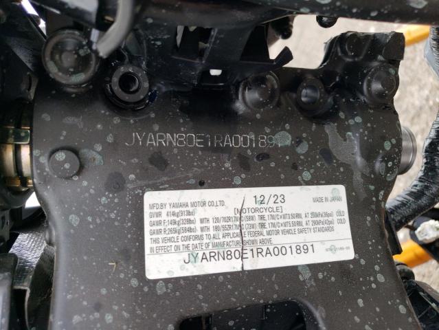2024 YAMAHA MTM890 JYARN80E1RA001891