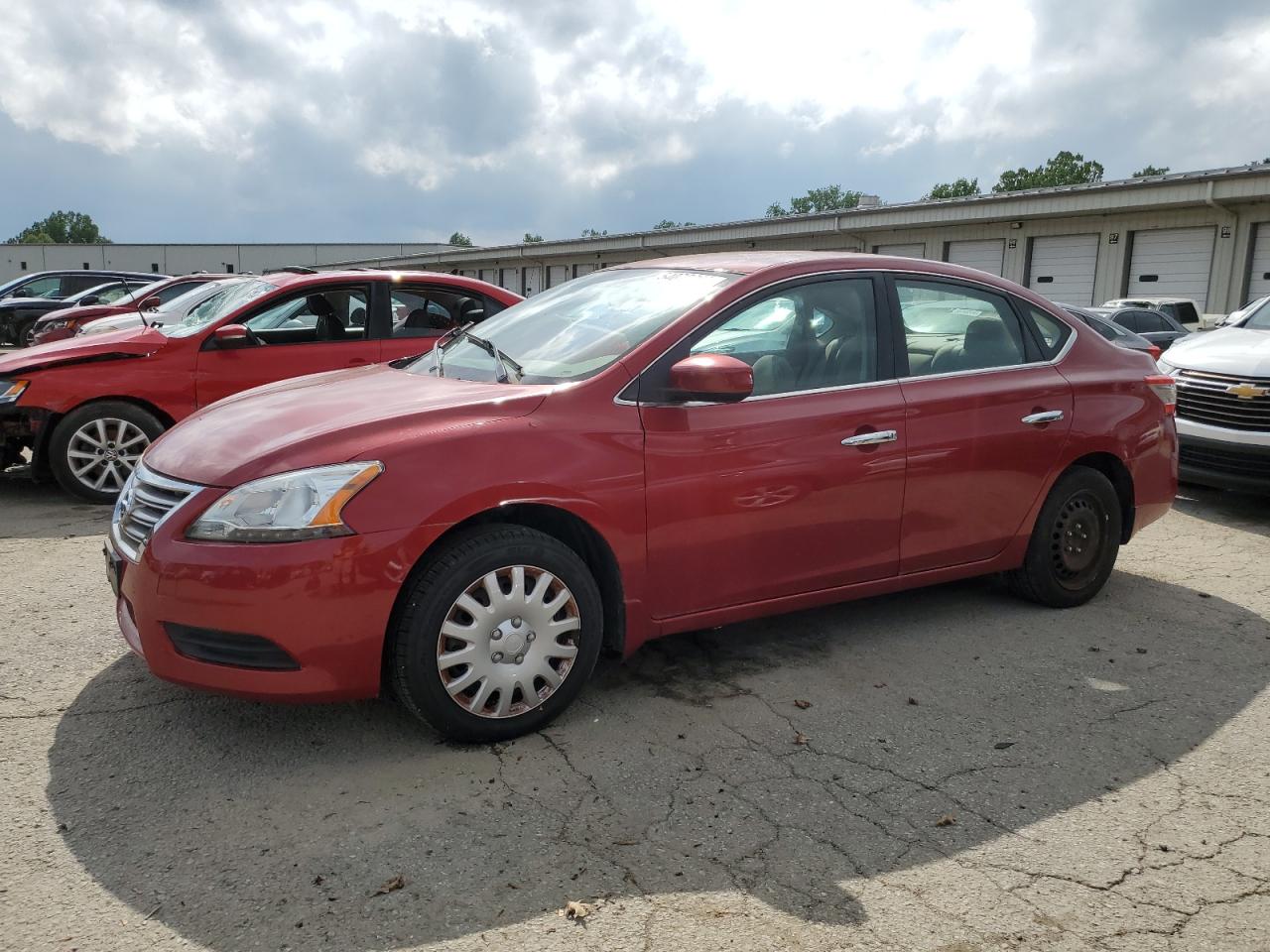 2014 Nissan Sentra S vin: 3N1AB7AP5EL615644