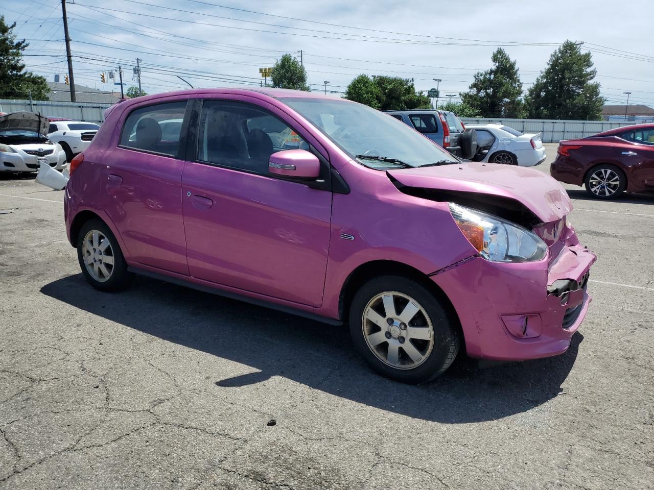 ML32A4HJ6FH049176 2015 Mitsubishi Mirage Es