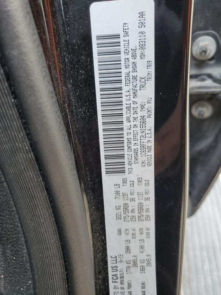 1C6SRFFT2LN155604 2020 Ram 1500 Big Horn/Lone Star