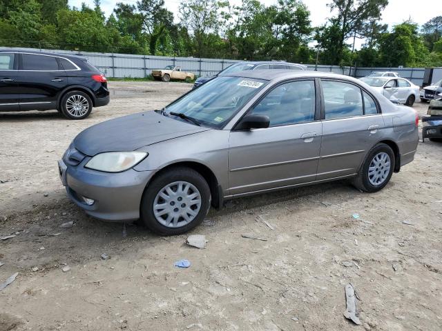 2004 Honda Civic Lx VIN: 2HGES165X4H641040 Lot: 55345704