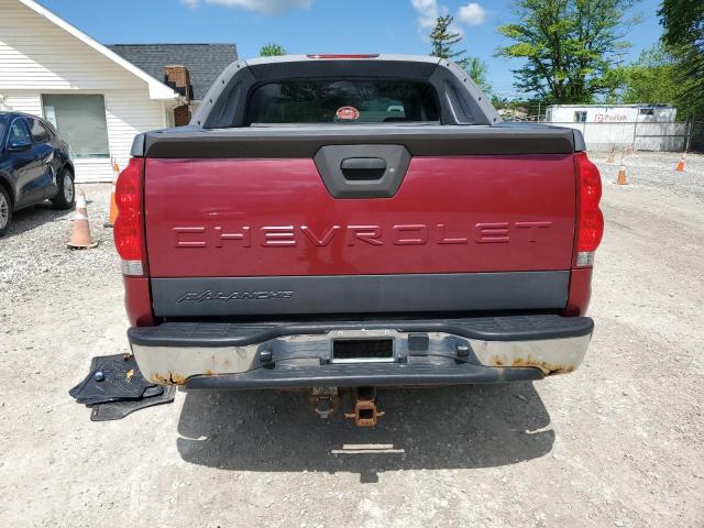 2004 Chevrolet Avalanche K1500 VIN: 3GNEK12T34G331970 Lot: 54393444