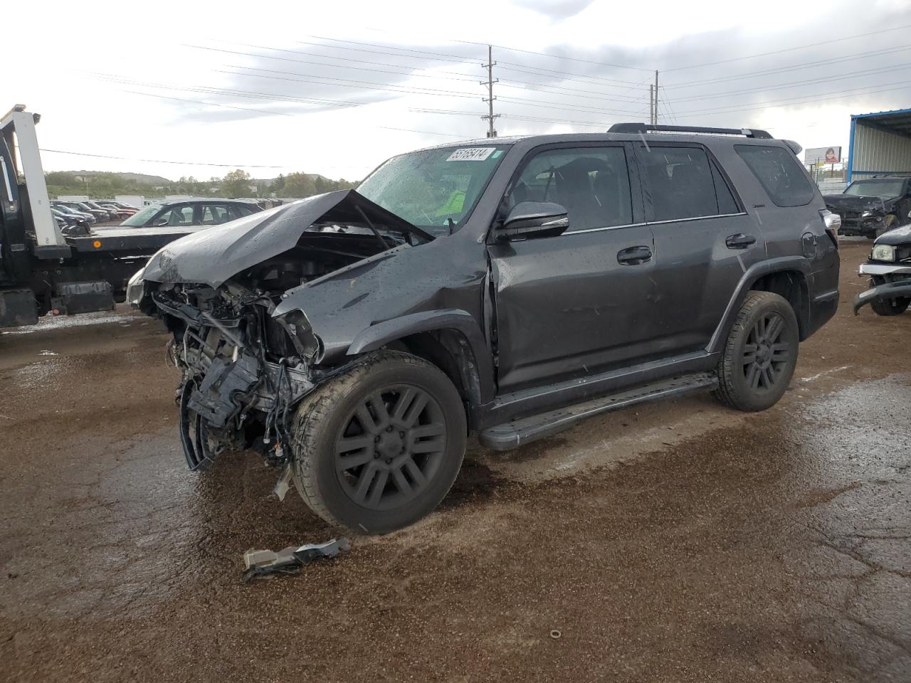 2014 Toyota 4Runner Sr5 vin: JTEBU5JR9E5166837