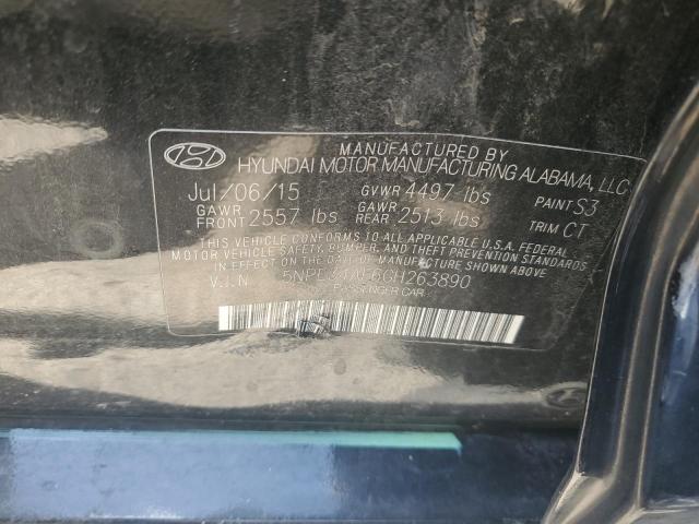 2016 Hyundai Sonata Sport VIN: 5NPE34AF6GH263890 Lot: 56253824