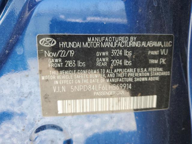 2020 HYUNDAI ELANTRA SE - 5NPD84LF6LH569914
