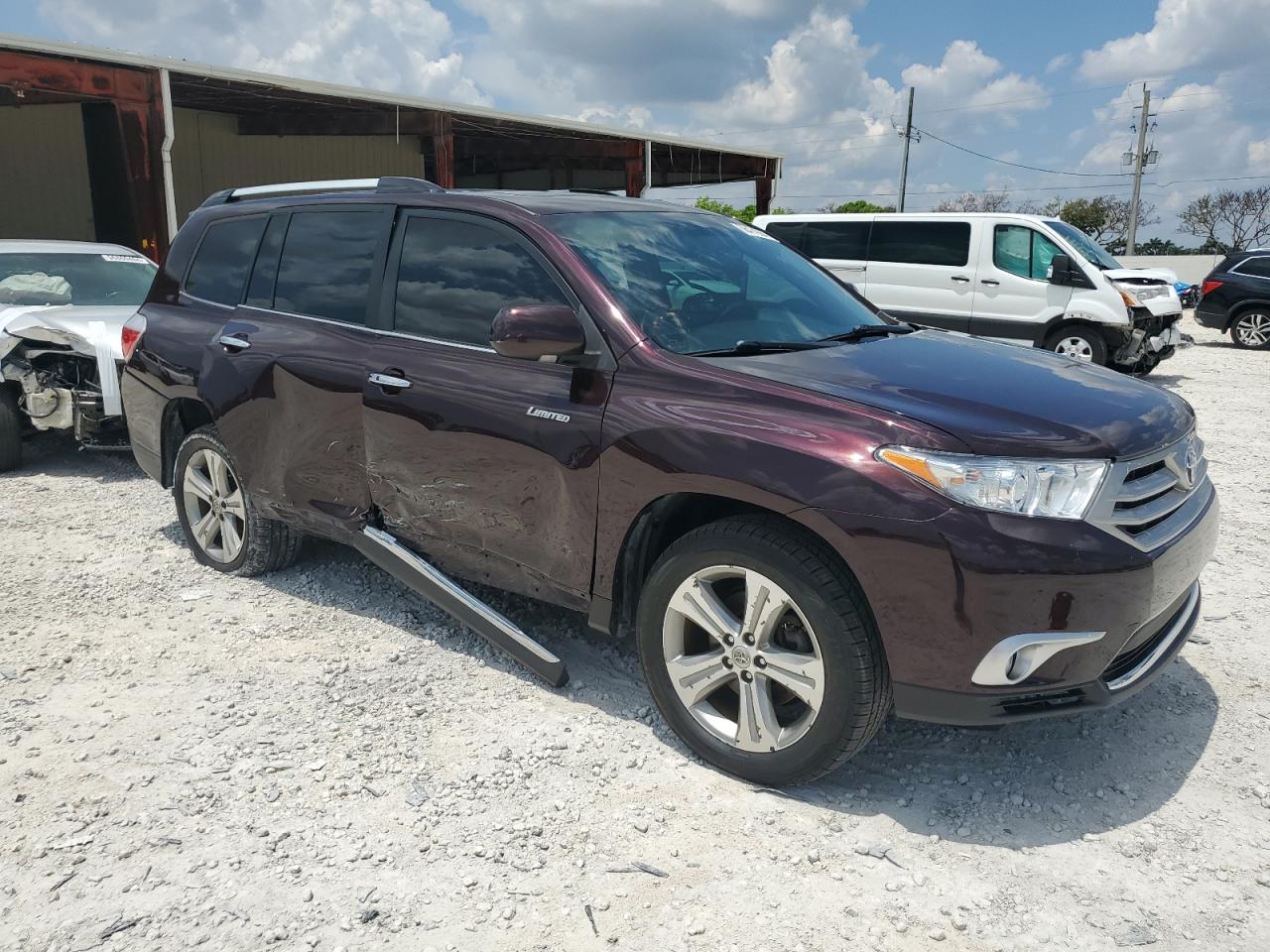 5TDDK3EH1CS097402 2012 Toyota Highlander Limited