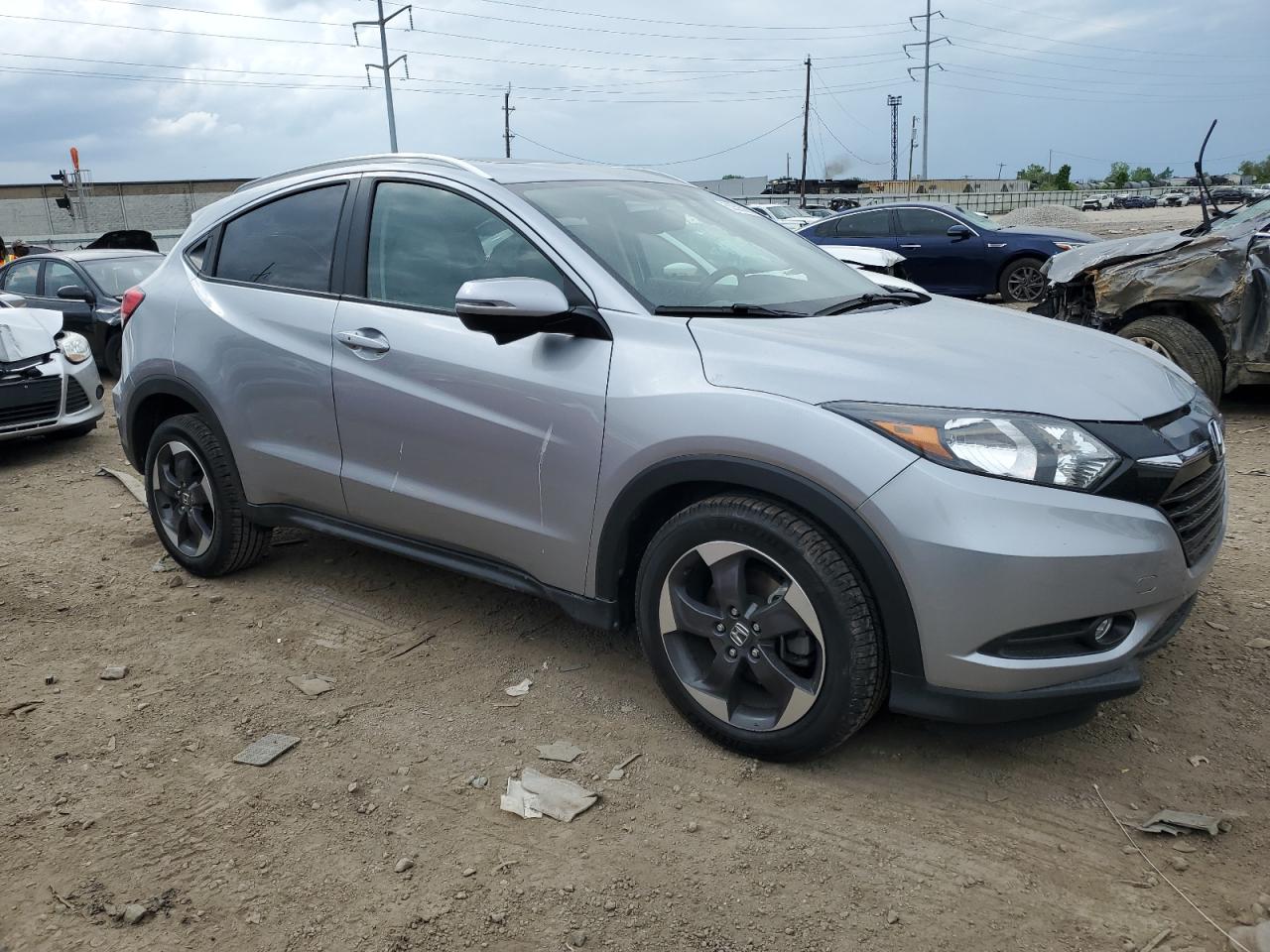 3CZRU6H72JM707125 2018 Honda Hr-V Exl