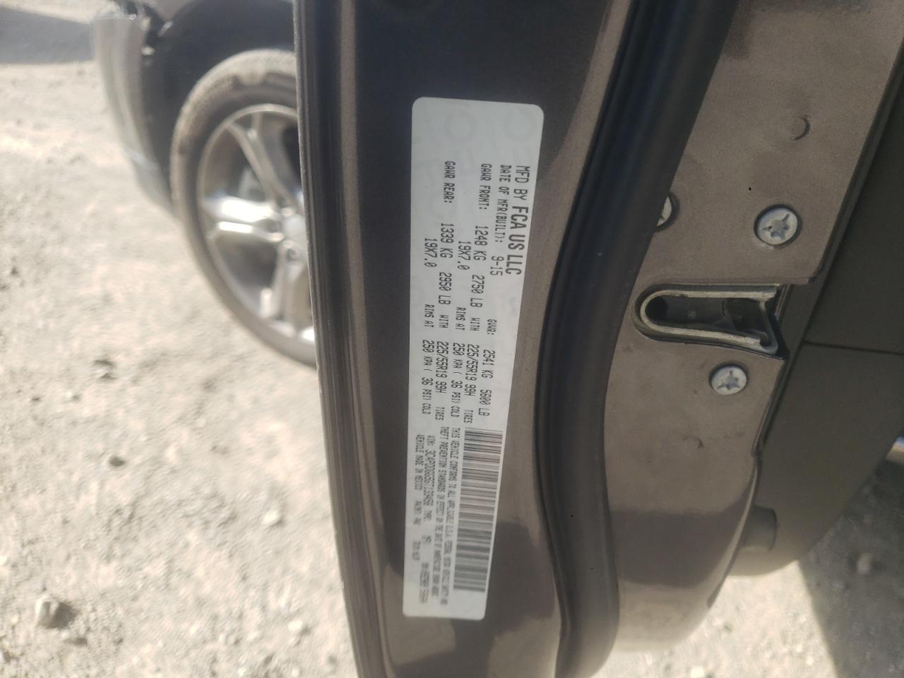 3C4PDDGG5GT133458 2016 Dodge Journey Crossroad