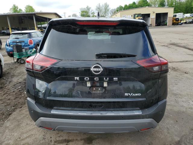 2022 Nissan Rogue Sv VIN: 5N1BT3BBXNC730225 Lot: 54228754