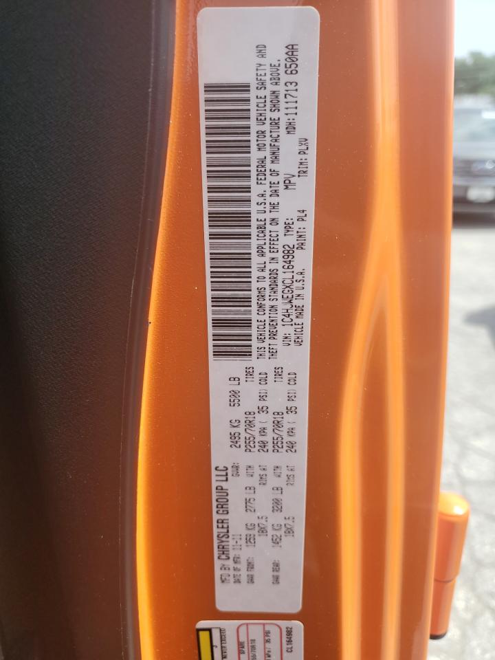 1C4HJWEGXCL164982 2012 Jeep Wrangler Unlimited Sahara