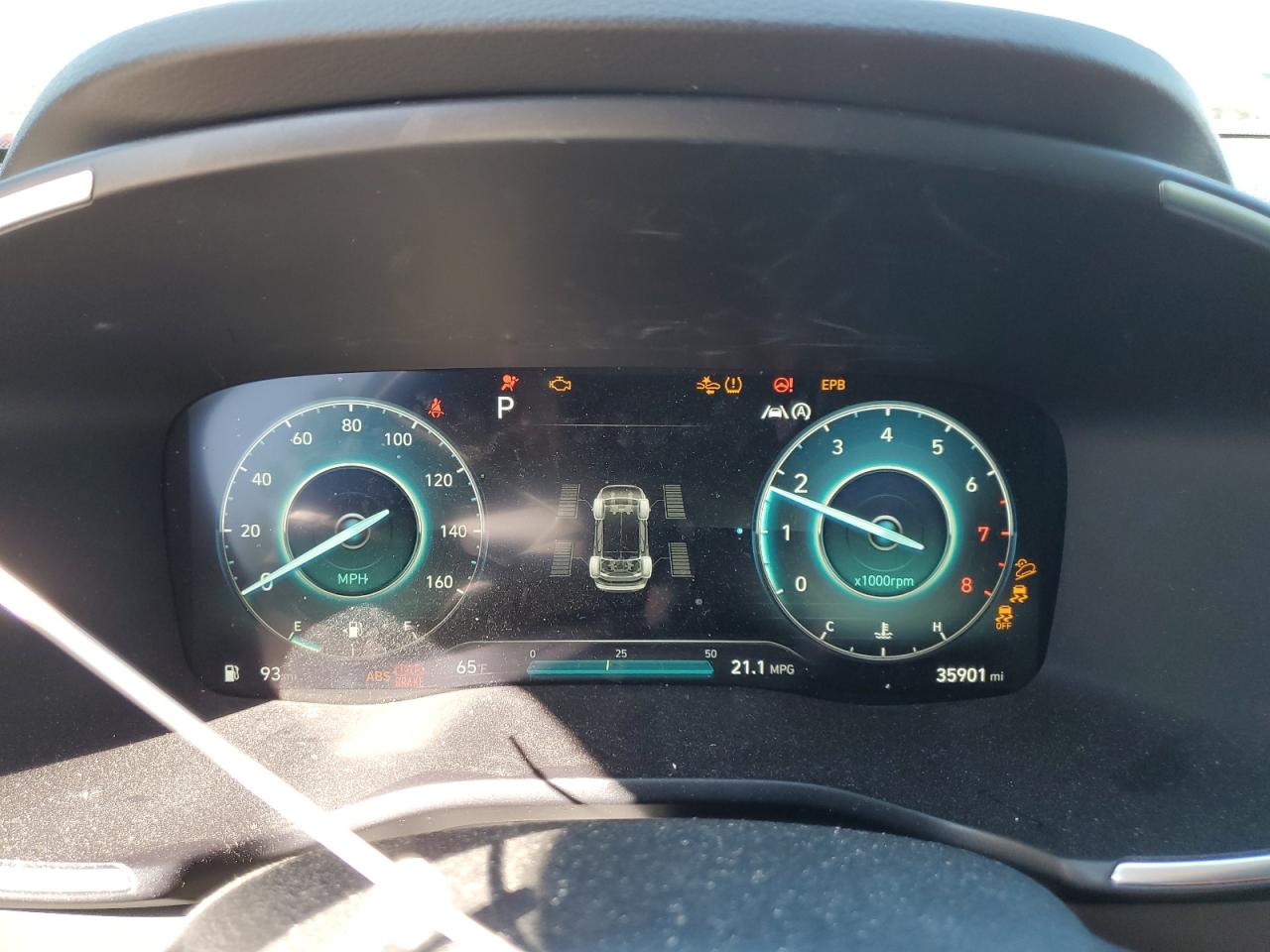 5NMS3DAJ6MH350351 2021 Hyundai Santa Fe Sel