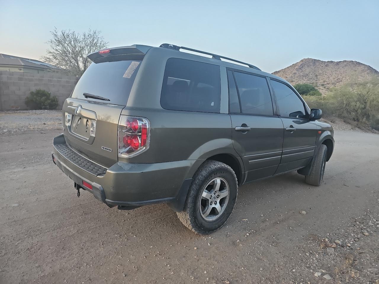 2HKYF184X7H518659 2007 Honda Pilot Ex