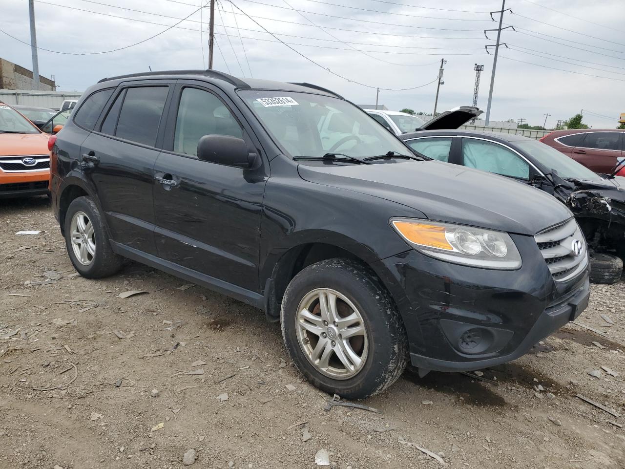 Lot #2955031790 2012 HYUNDAI SANTA FE G