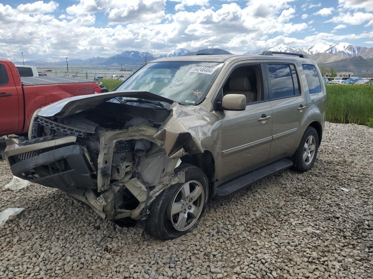 5FNYF38629B017554 2009 Honda Pilot Exl