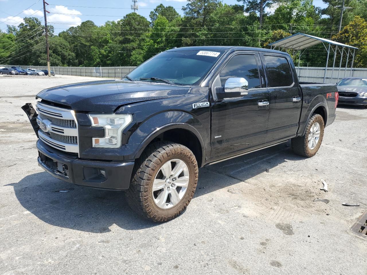 1FTEW1EG1GFB08117 2016 Ford F150 Supercrew