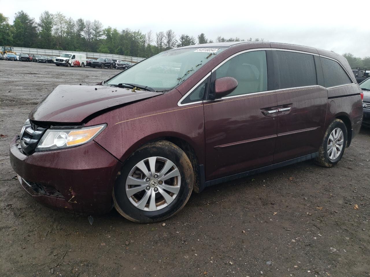 5FNRL5H68FB008507 2015 Honda Odyssey Exl