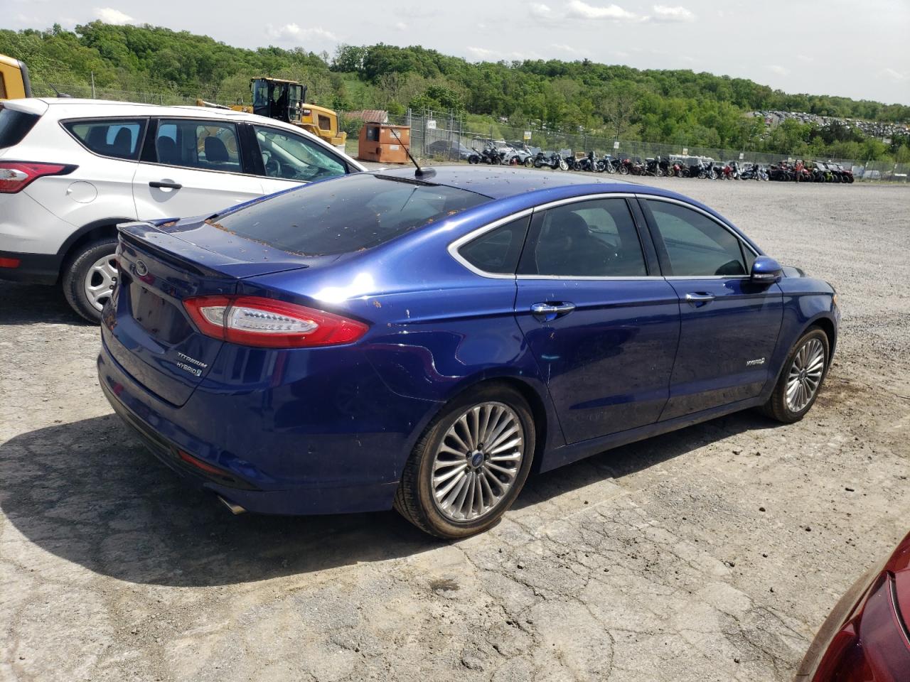 3FA6P0RU1ER126683 2014 Ford Fusion Titanium Hev