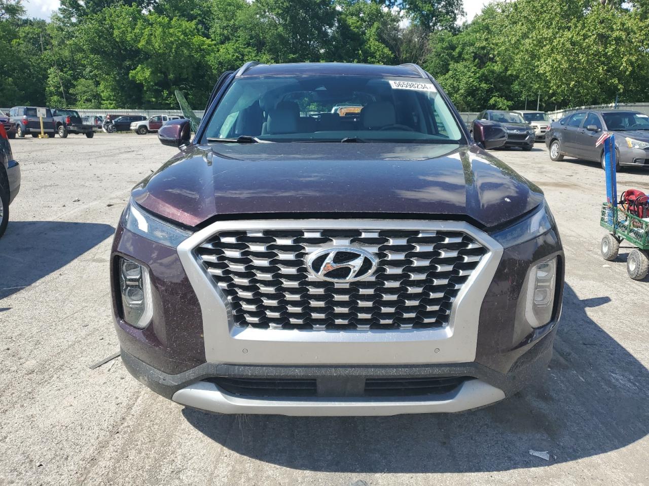 KM8R4DHE3NU477536 2022 Hyundai Palisade Sel