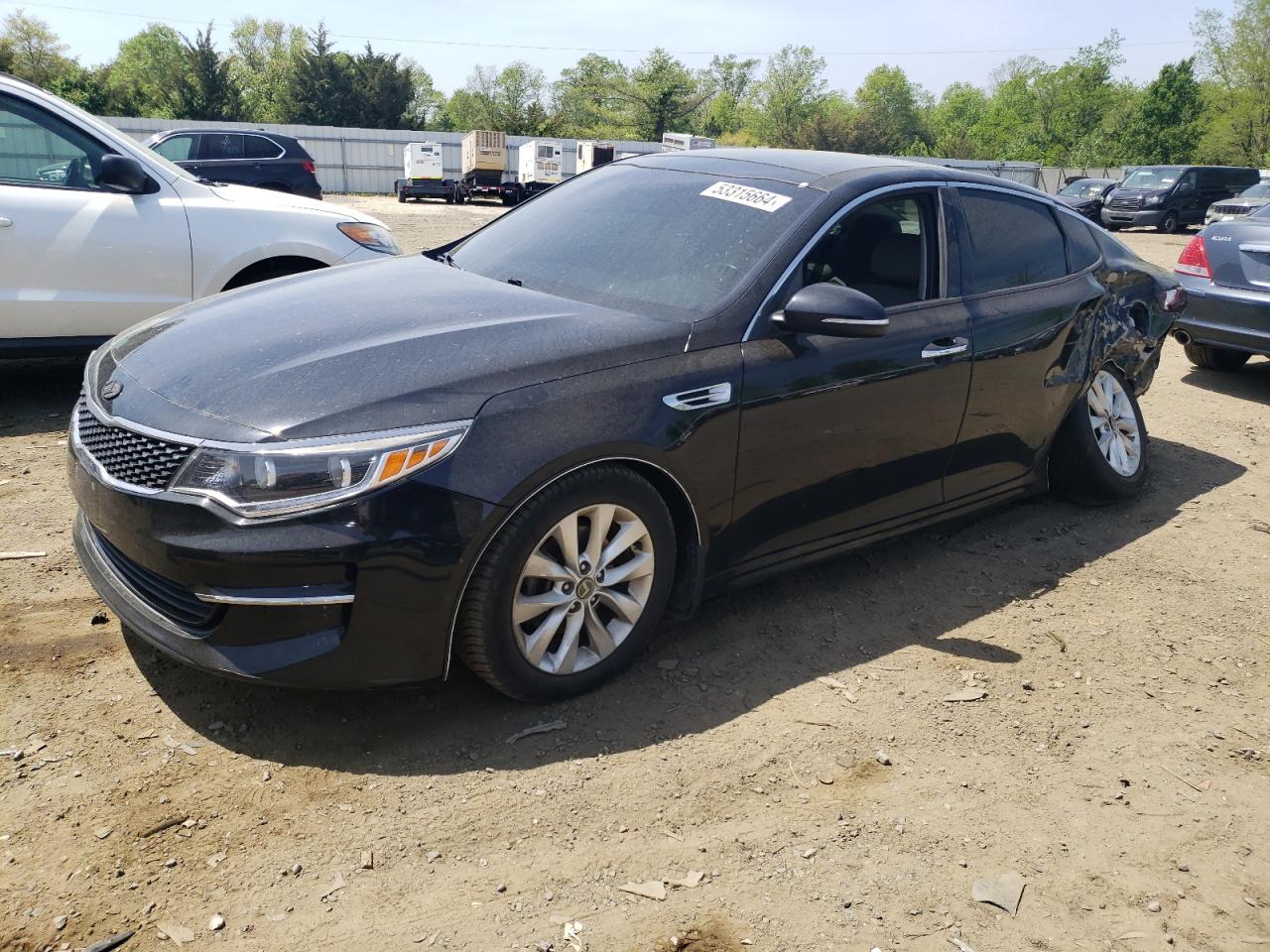 Lot #2874448852 2016 KIA OPTIMA EX