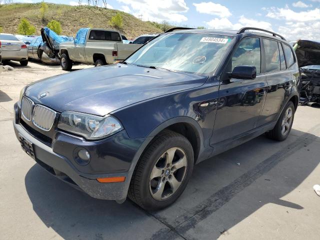 Lot #2539983194 2008 BMW X3 3.0SI salvage car