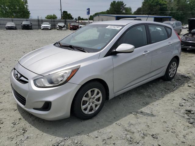 2014 Hyundai Accent Gls VIN: KMHCT5AE0EU176490 Lot: 55234294