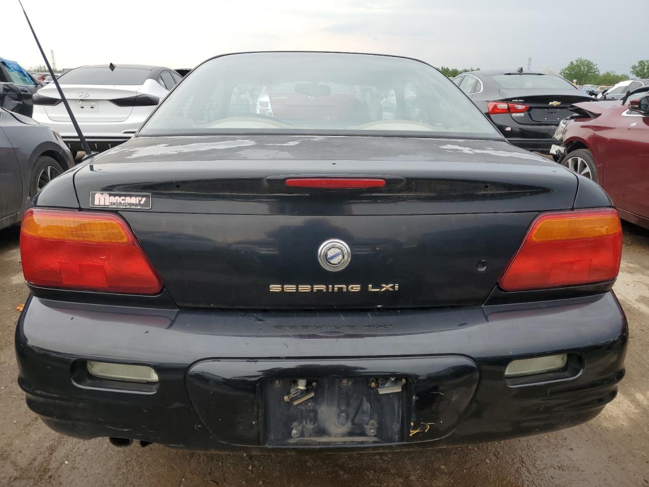 4C3AU52NXVE155392 1997 Chrysler Sebring Lxi