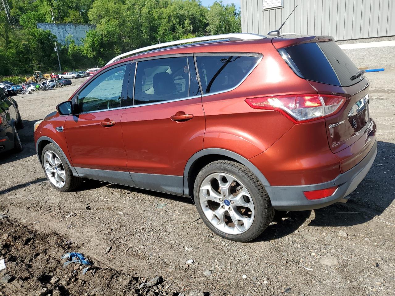 2014 Ford Escape Titanium vin: 1FMCU0JX4EUB76719