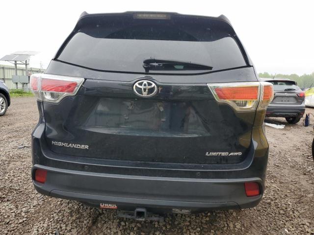 2015 Toyota Highlander Limited VIN: 5TDDKRFH0FS082363 Lot: 54567764