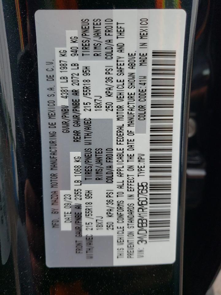 3MVDMBBM1RM607695 2024 Mazda Cx-30 Select