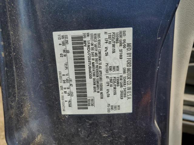 2000 Ford Explorer Xls VIN: 1FMDU72X4YUB68300 Lot: 55561364