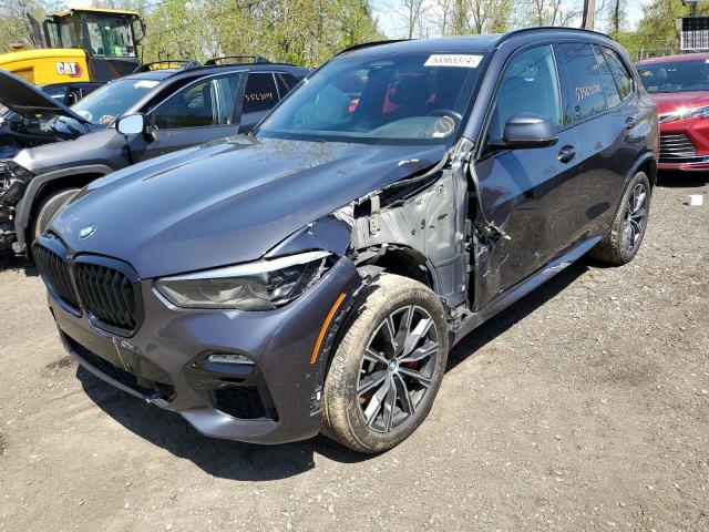 Lot #2542494897 2021 BMW X5 M50I salvage car