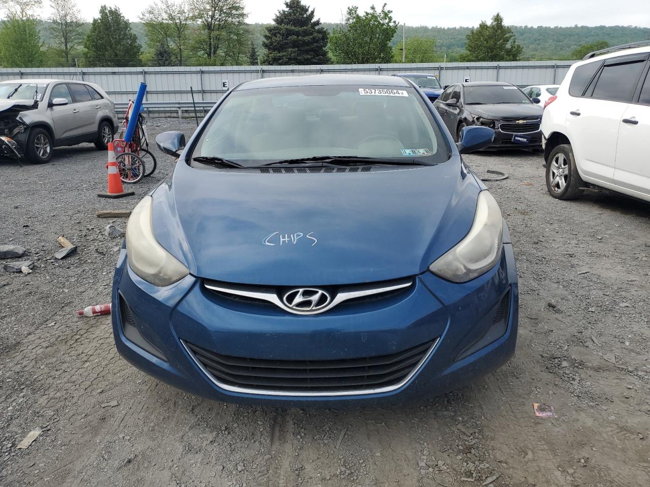 KMHDH4AE4EU080295 2014 Hyundai Elantra Se